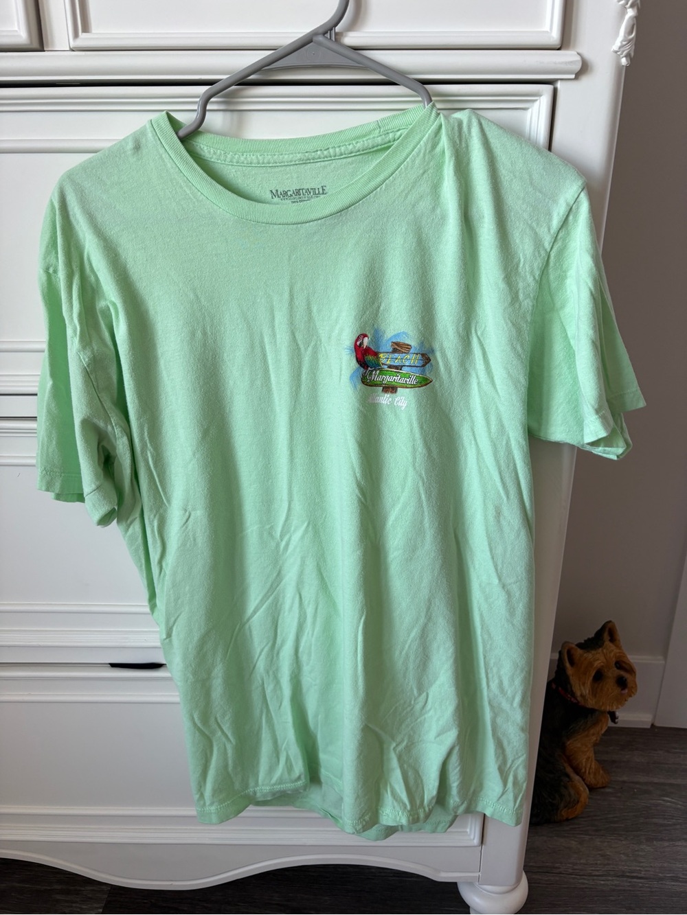 Margaritaville Light Green Short Sleeve Logo Tee